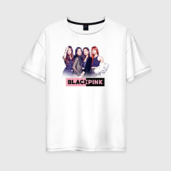 Женская футболка оверсайз Blackpink girls