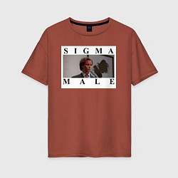 Женская футболка оверсайз Sigma Male