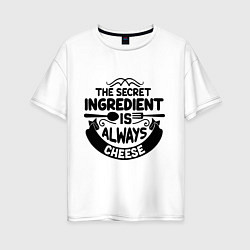 Женская футболка оверсайз Secret ingredient