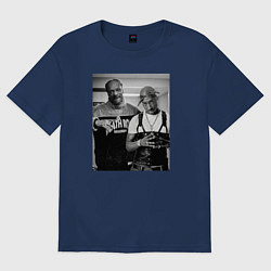 Женская футболка оверсайз Old Gangstars