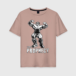 Женская футболка оверсайз The prophecy