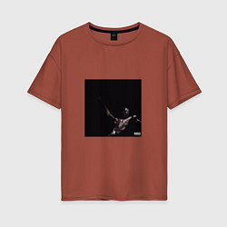 Женская футболка оверсайз Трэвис Скотт - альбом utopia