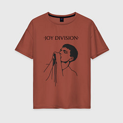 Женская футболка оверсайз Йен Кёртис Joy Division