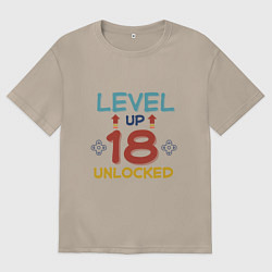 Женская футболка оверсайз 18 уровень разблокирован