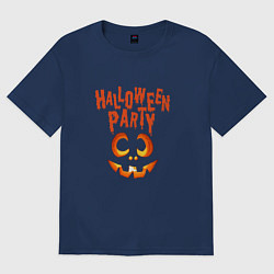 Женская футболка оверсайз Хэллоуин, осенняя вечеринка