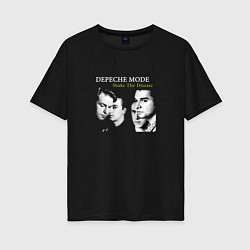 Женская футболка оверсайз Depeche Mode - Shake The Disease Faces