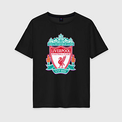 Женская футболка оверсайз Liverpool fc sport collection