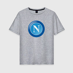 Женская футболка оверсайз Napoli sport club