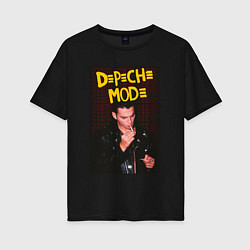 Женская футболка оверсайз Depeche Mode Dave