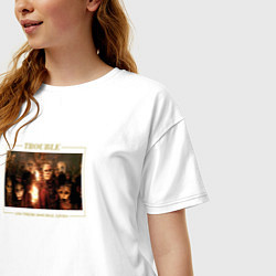 Футболка оверсайз женская Cradle of Filth: trouble, цвет: белый — фото 2