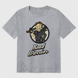 Футболка оверсайз женская Vault mad Max, цвет: меланж