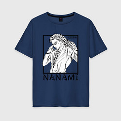 Женская футболка оверсайз Кэнто Нанами - Магическая битва