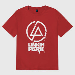 Женская футболка оверсайз Linkin Park - white