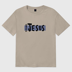 Женская футболка оверсайз Depeche Mode - personal jesus logo