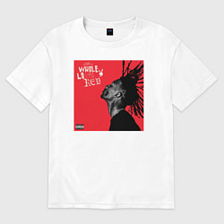 Футболка оверсайз женская Wlole lotta, цвет: белый