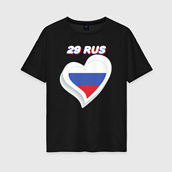 Женская футболка оверсайз 29 регион Архангельская область