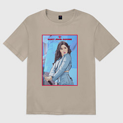 Женская футболка оверсайз Nancy Момаленд