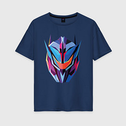 Женская футболка оверсайз Transformers art