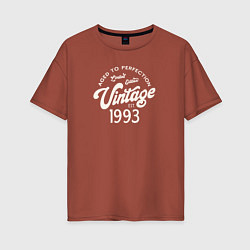 Женская футболка оверсайз 1993 год - выдержанный до совершенства