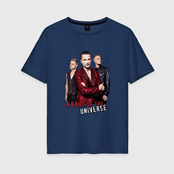Женская футболка оверсайз Depeche Mode - a band of the universe
