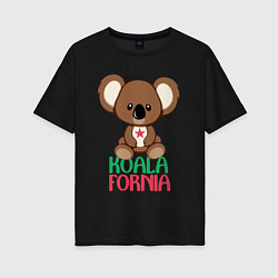 Женская футболка оверсайз Koalafornia