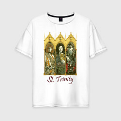 Женская футболка оверсайз St trinity