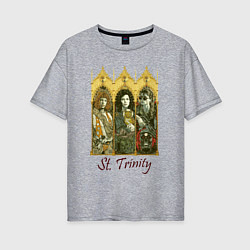 Женская футболка оверсайз St trinity