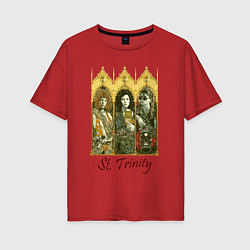 Женская футболка оверсайз St trinity