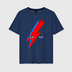 Женская футболка оверсайз Bowie