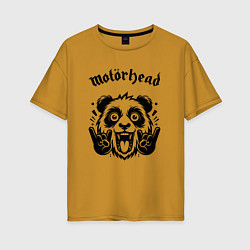Женская футболка оверсайз Motorhead - rock panda