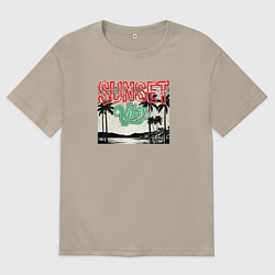 Женская футболка оверсайз Summer feel