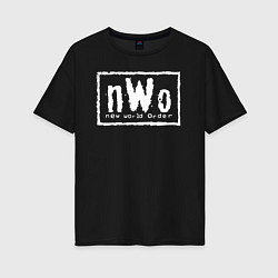 Женская футболка оверсайз New World Order