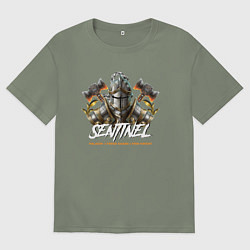 Женская футболка оверсайз Sentinel - Last Epoch