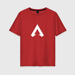 Женская футболка оверсайз Logo apex