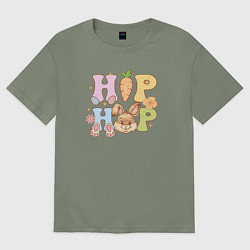 Футболка оверсайз женская Хип-Хоп, цвет: авокадо