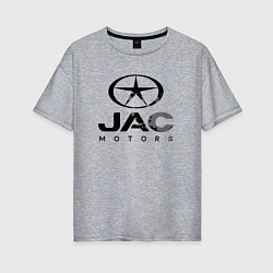 Женская футболка оверсайз Jac - logo