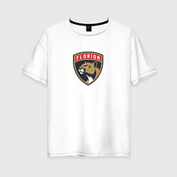 Женская футболка оверсайз Florida Panthers NHL