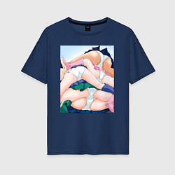 Женская футболка оверсайз Senpai секси