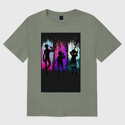 Футболка оверсайз женская Семь смертных грехов Кинг, цвет: авокадо