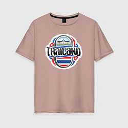 Женская футболка оверсайз Таиланд