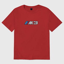 Футболка оверсайз женская Amg logo, цвет: красный
