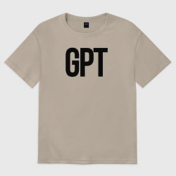 Женская футболка оверсайз GPT