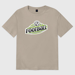 Женская футболка оверсайз Football sport