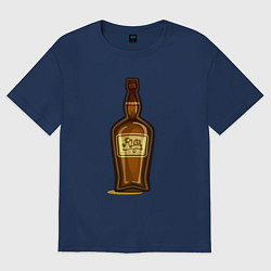 Женская футболка оверсайз Rum