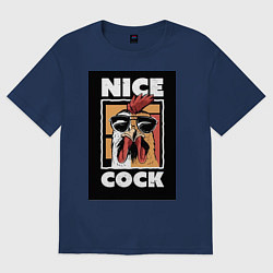 Женская футболка оверсайз Хороший петух мем