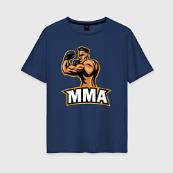 Женская футболка оверсайз Fighter MMA