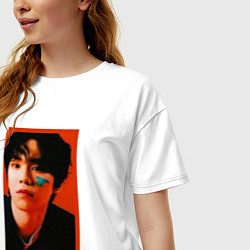 Футболка оверсайз женская Astro Роки, цвет: белый — фото 2