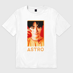 Футболка оверсайз женская Astro Мун Бин, цвет: белый