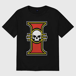 Футболка оверсайз женская Inquisition Warhammer 40k, цвет: черный