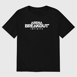 Футболка оверсайз женская Arena breakout infinite, цвет: черный